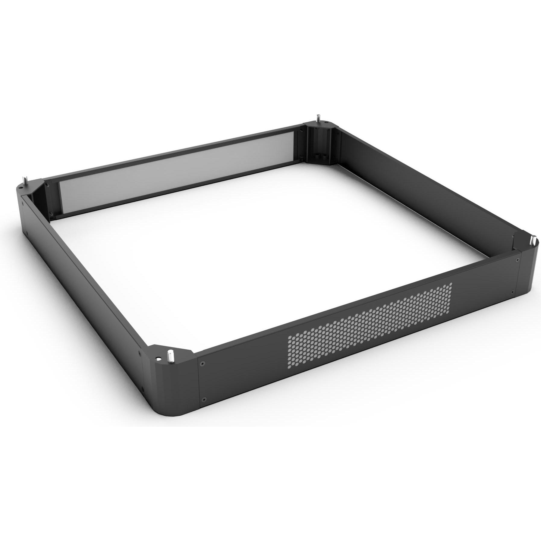 Enoc Sockelpaket belüftet 800x1000 SOP 810 X1-DE-S, Serverschrank Zubehör, Schwarz