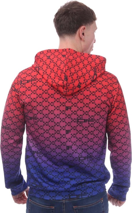 Actual product image Off Mens ATHL Monogram Hoodie (L)