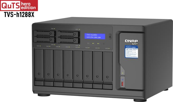 Produktbild QNAP TVS-h1288X-W1250-16G (0 TB)
