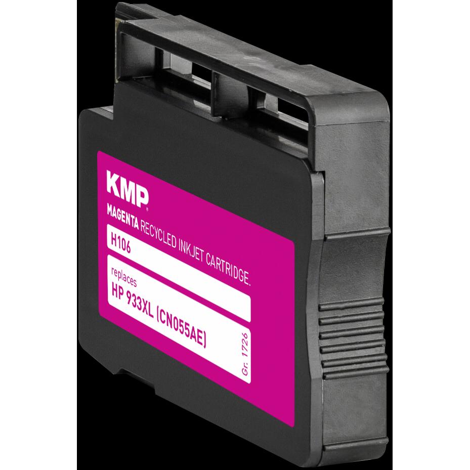 Thumbnail - KMP, Druckerpatrone, H106 Tintenpatrone komp. mit HP CN 055 AE 933 XL (M)