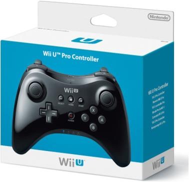 Nintendo Wii U Pro Controller, Schwarz (Wii U)