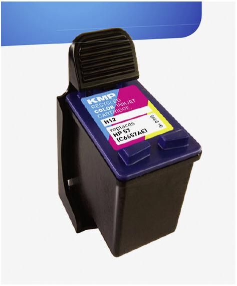 Immagine prodotto KMP Cartuccia d'inchiostro H12 a colori compatibile con HP C 6657 AE (M, C, Y)
