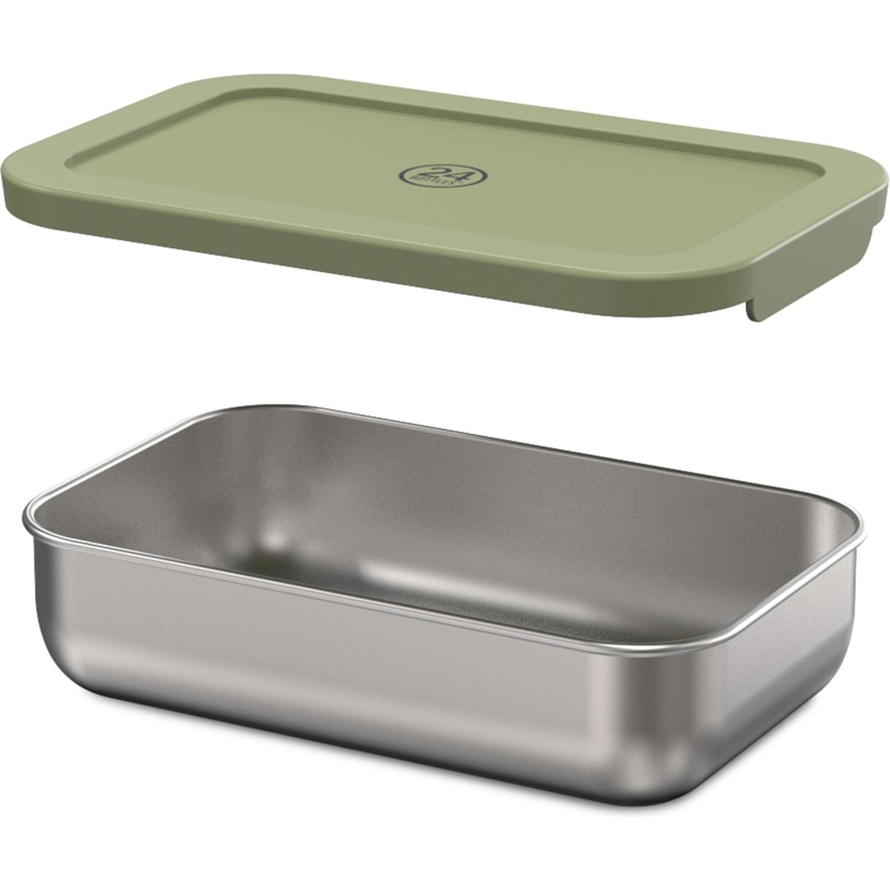 Thumbnail - 24 Bottles Lunchbox Sage, Lunchbox, Grün