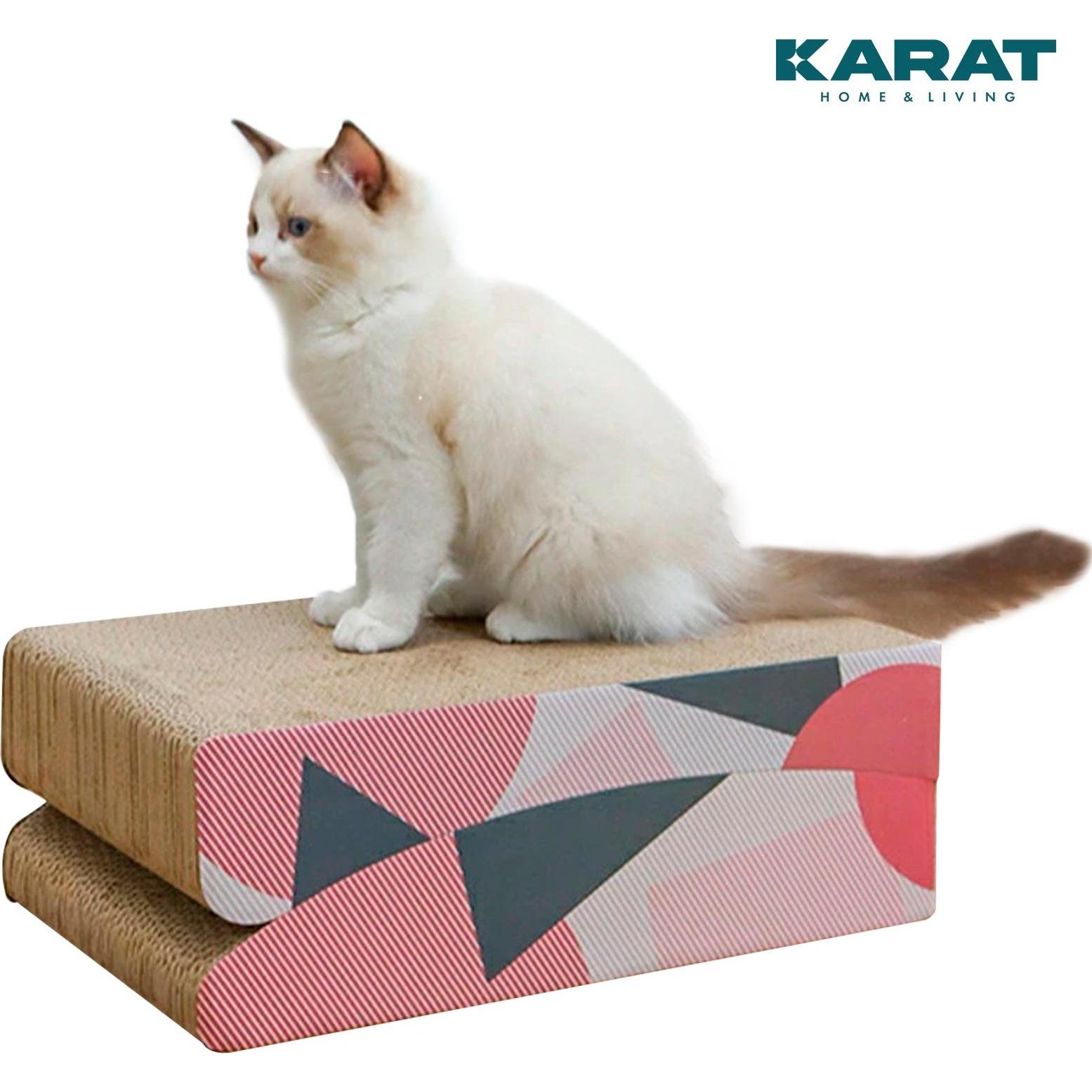 Thumbnail - Karat Kratzpappe (15 cm, Natur), Katzenbaum