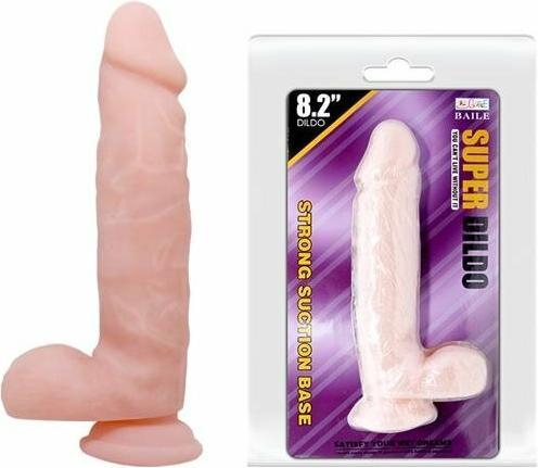 Productafbeelding Baile SUPER DILDO 8,2' Zuigvoet