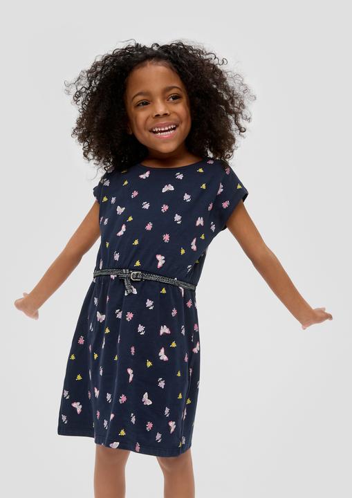 Image du produit s.Oliver Kleid Minikleid mit All-over-Print (110)