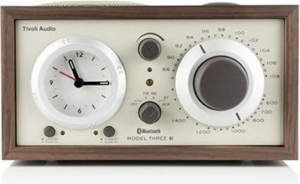 Produktbild Tivoli Audio Audio - Model 3 BT w/ USB - Wekkerradio met Bluetooth - Walnoot/Beige (FM, AM, Bluetooth)