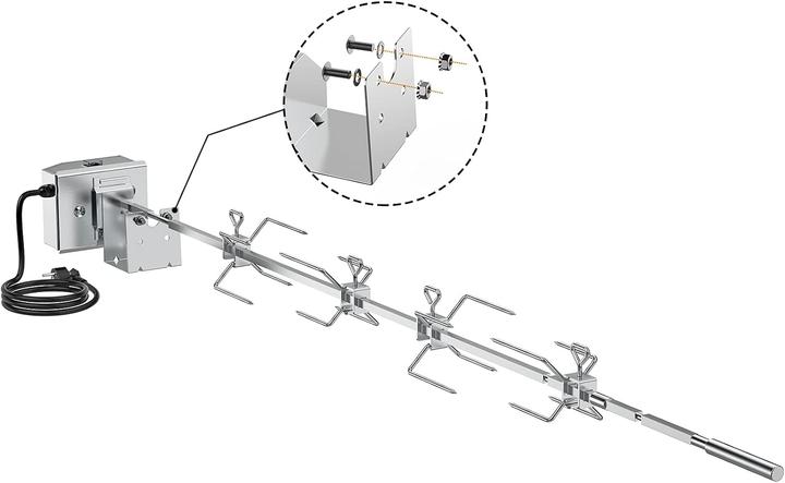 Produktbild Onlyfire Grillspiess-Set für Weber Genesis II