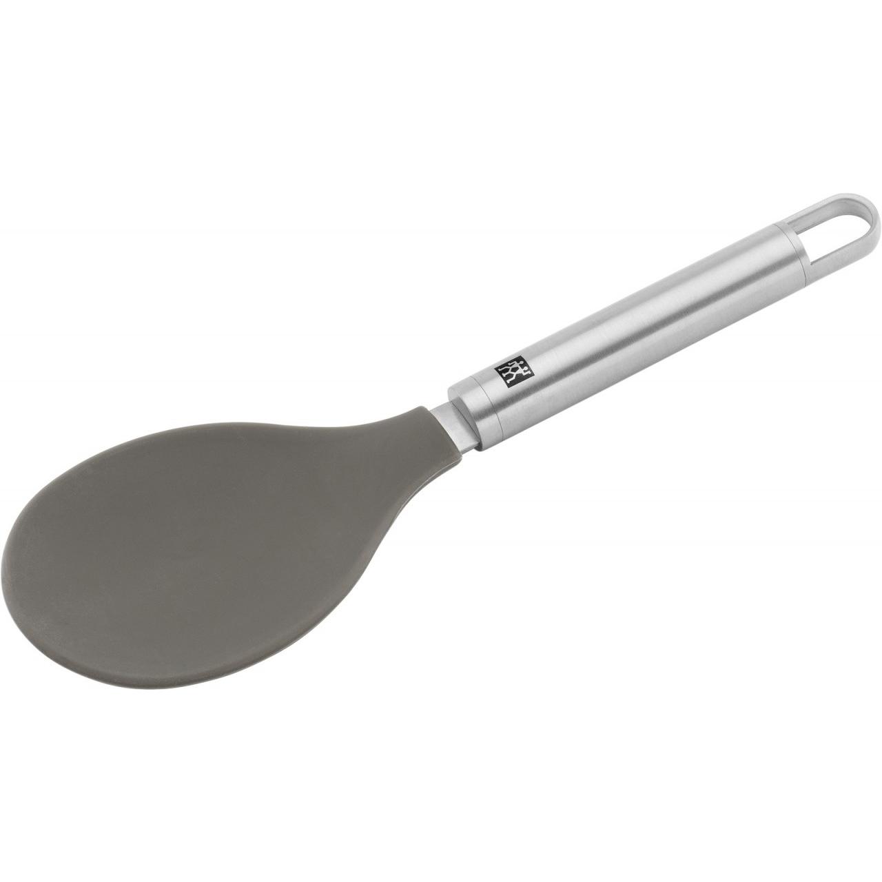 Zwilling Cucchiaio per riso Pro, silicone, 28,7 cm, Utensili da cucina, Grigio
