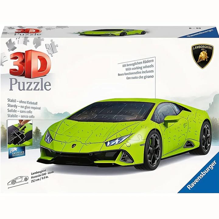 Produktbild Ravensburger Lamborghini Huracán EVO (156 Teile)