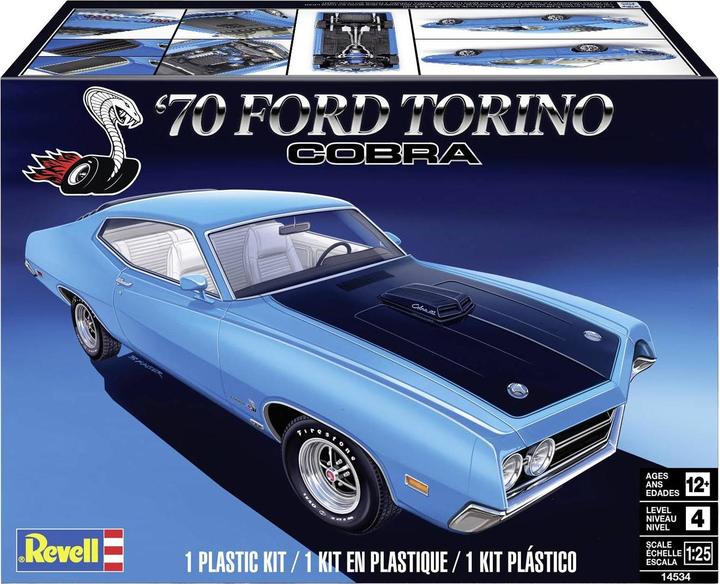 Actual product image Revell 1970 Ford Torino Cobra