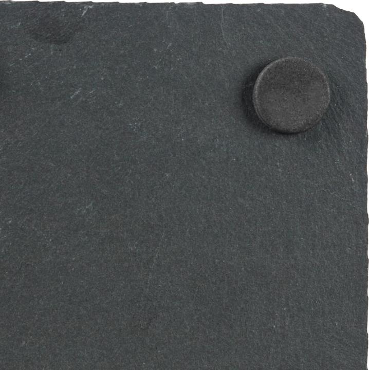 Produktbild Relaxdays 10x Schiefer-Untersetzer (10x, Glasuntersetzer)