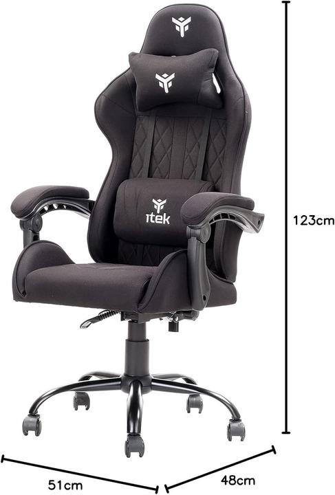 Immagine prodotto Itek Fauteuil Gamer compatibile Rombo FF10 (Noir)