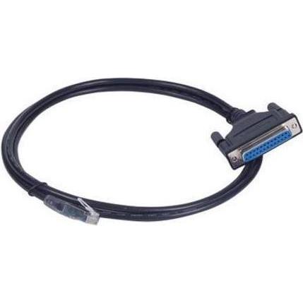 Moxa CBL-RJ45SF25-150 - Cavo seriale da RJ45 a DB25 femmina a 8 pin con schermatura, 1,5 m (1.50 m), Cavo di interfaccia