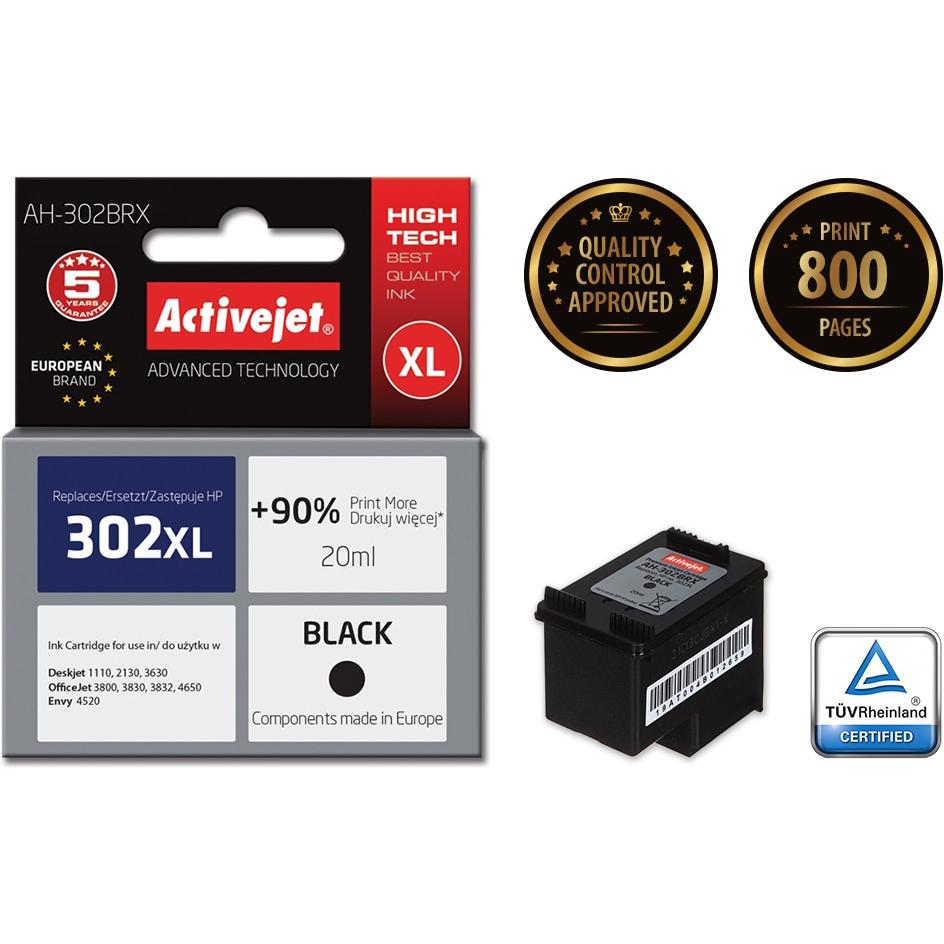 Thumbnail - Activejet, Druckerpatrone, Premium AH-302BRX - 20 ml - Schwarz (BK)