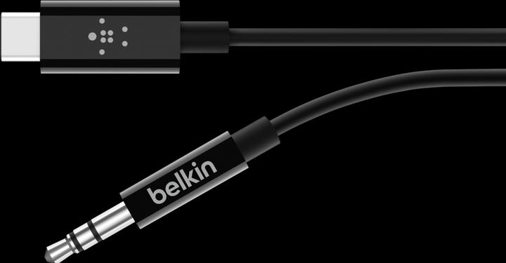 Produktbild Belkin RockStar 3,5mm Aud./USB-C Kabel 0,9m (0.90 m, 3.5mm Klinke (AUX))