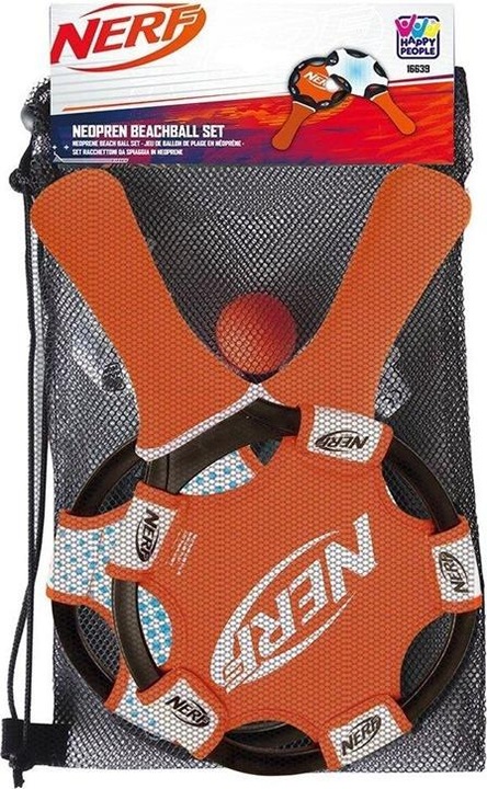 Actual product image Nerf Neoprene beach ball set from 2 clubs and PVC ball