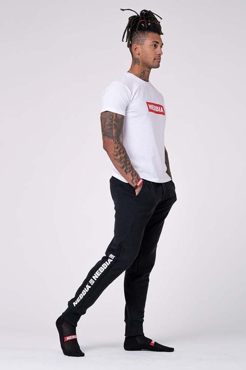 Produktbild Nebbia Men's Basic T-Shirt 593 Weiss (XL)