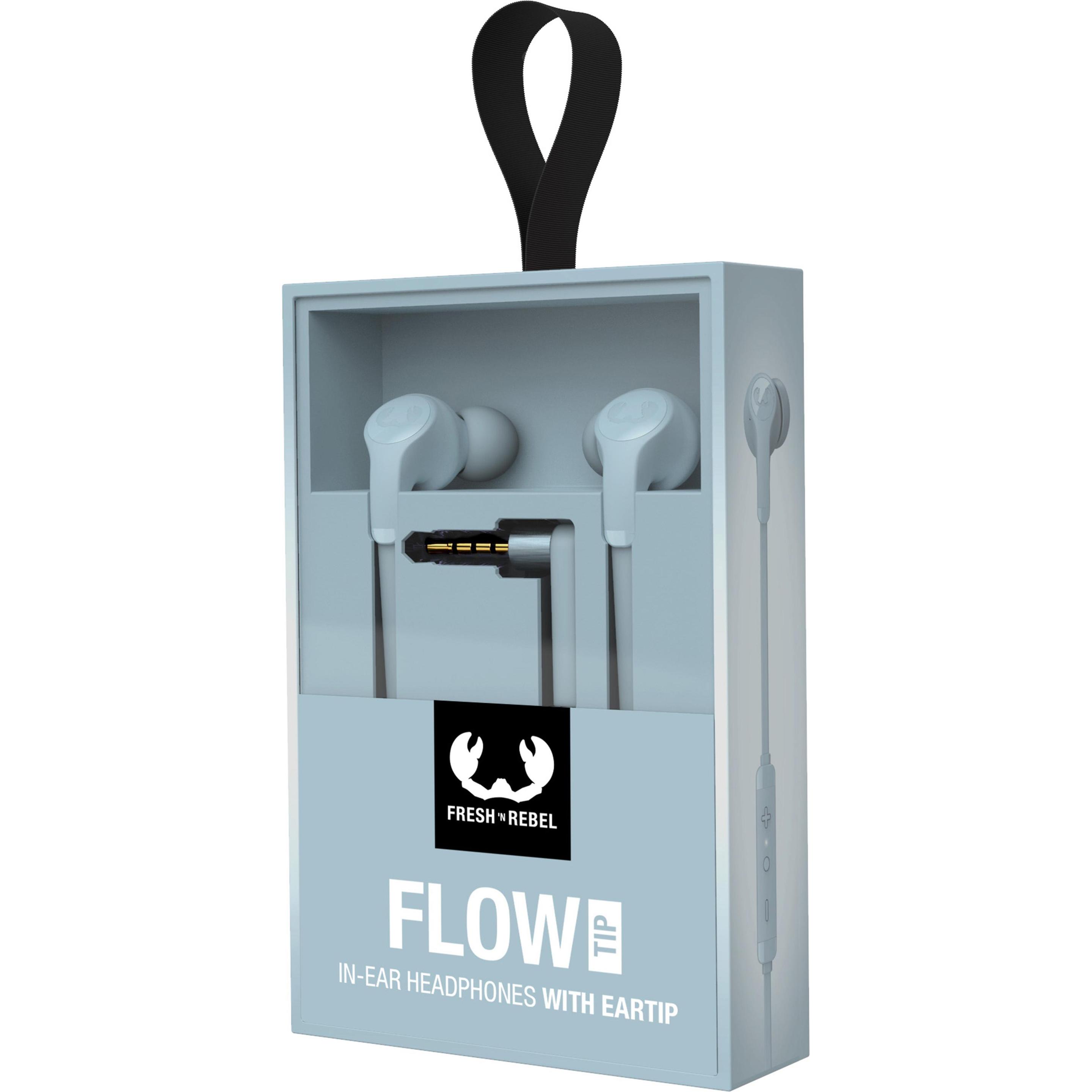 Thumbnail - Fresh'N Rebel Flow Tip (7 h, Kabelgebunden), Kopfhörer, Blau