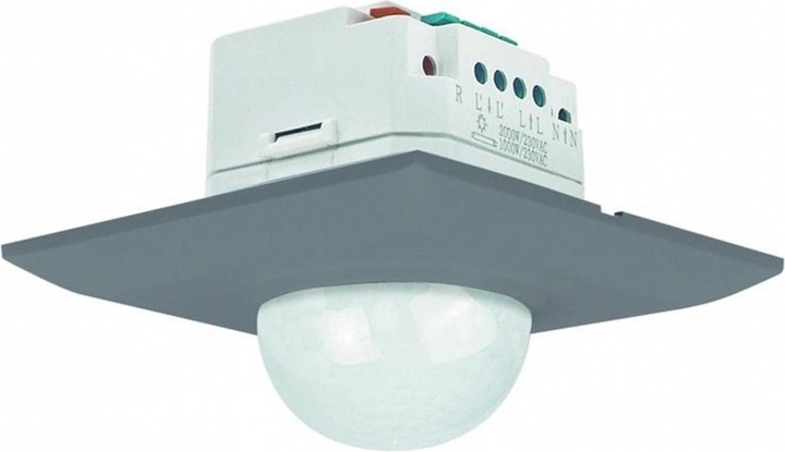 Immagine prodotto Niko Rilevatore di movimento PIR Swiss Garde 360 Plus IP20, angolare, alluminio (16 m)