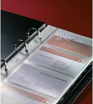 Produktbild Sigel Ice Visitenkartenringbuch Torino (9 x 6 cm)