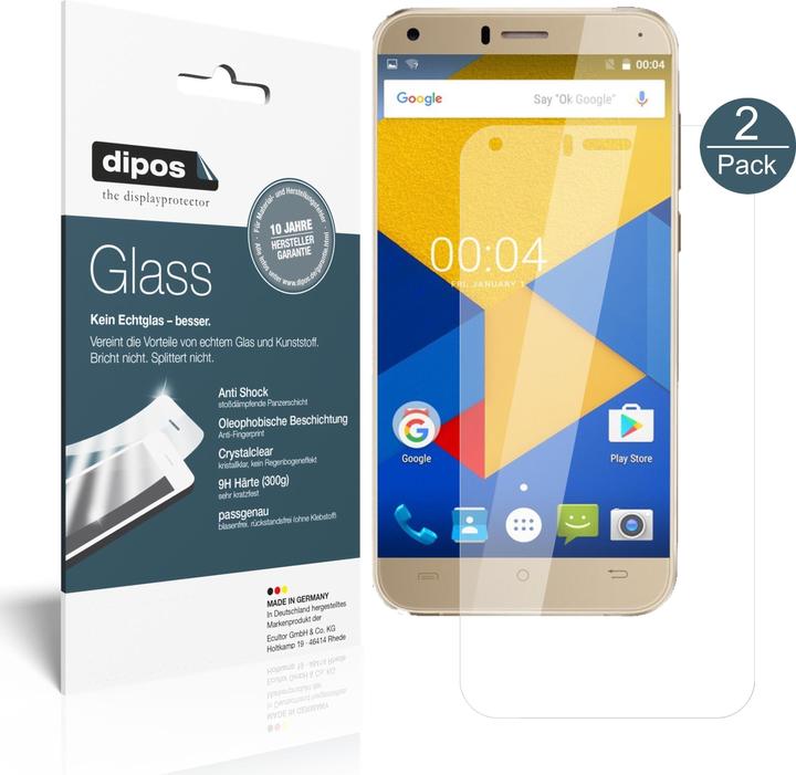 Immagine prodotto Dipos Pellicola Protettiva Anti-Shock (1 pz., Cubot manito)