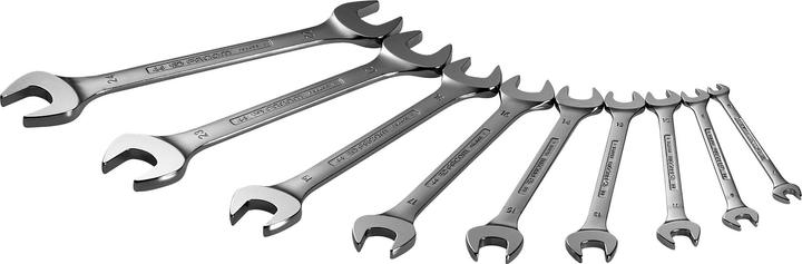 Actual product image Facom Double openend wrench set (19 mm, 12 mm, 24 mm, 14 mm, 22 mm, 16 mm, 23 mm, 10 mm, 21 mm, 18 mm, 17 mm, 11 mm, 15 mm, 8 mm, 9 mm, 13 mm)