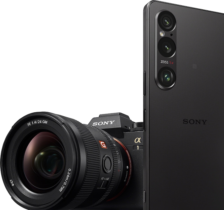 Actual product image Sony Xperia 1 VI (256 GB, Platinum Silver, 6.50", Dual SIM, 52 Mpx, 5G)