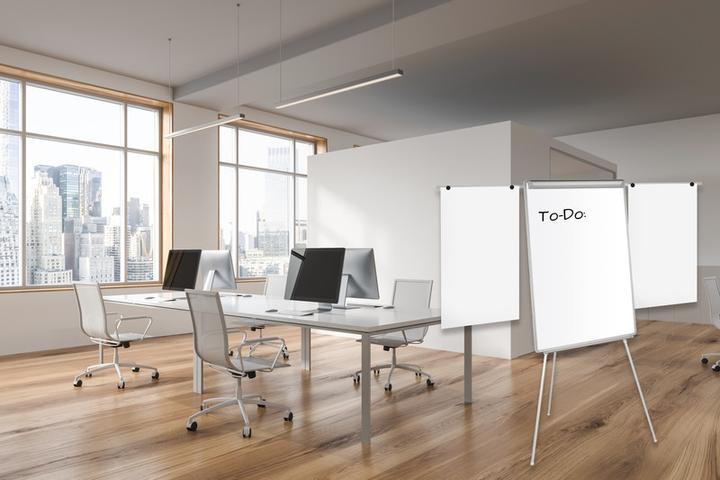 Actual product image Q-Connect Flipchart with 2 arms (70 x 100 cm)