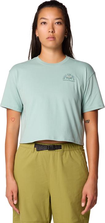 Actual product image Mountain Hardwear W Seek Floral Boxy Crop Short Sleeve (XL)
