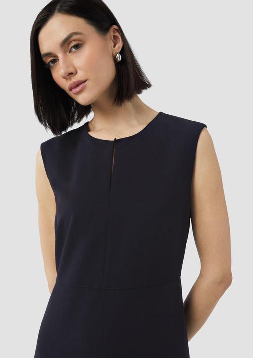 Produktbild Comma Kleid Ausgestelltes Midikleid aus Crêpe mit verdecktem Reissverschluss (36)