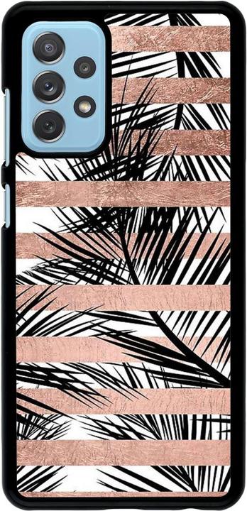 Actual product image PhoneLook Cover Palm trees gold stripes (Samsung Galaxy A72)