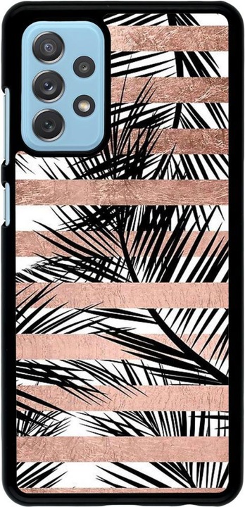 Produktbild PhoneLook Hülle Palm trees gold stripes (Samsung Galaxy A72)