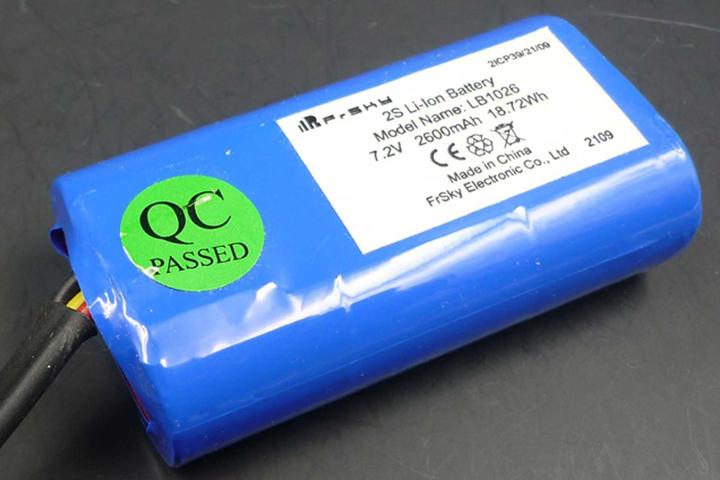 Actual product image FrSky Transmitter battery 2600mAh/2S Li-Ion 7.4 Horus X10/X10S EXPRESS/ TWIN X14 (7.40 V, 2600 mAh)