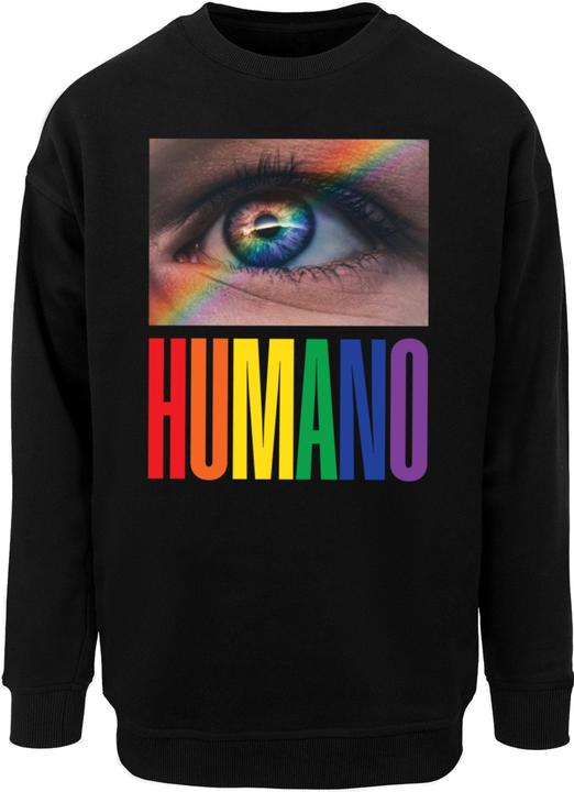 Produktbild Merchcode Hugs & Love - Human Rainbow Sweat Crewneck - 175063 (3XL)