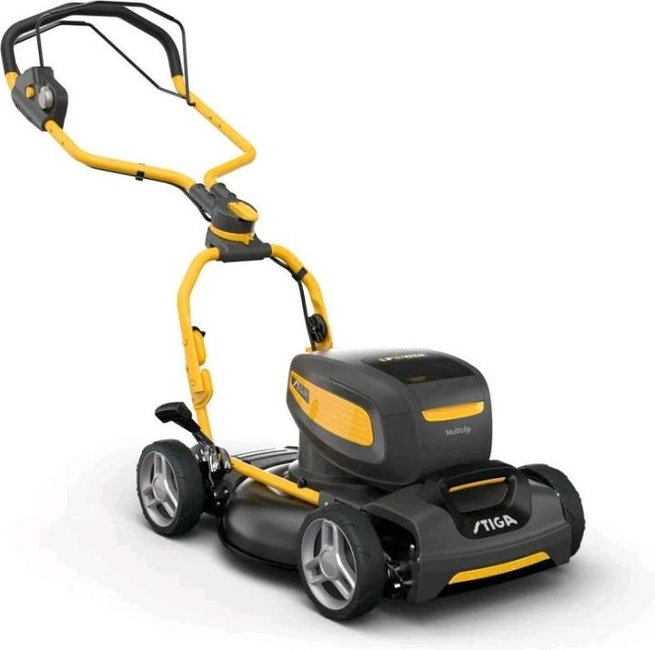 Produktbild Stiga Multiclip 747e V Kit AkkuRasenmäher48 V 2x 4 Ah (Akkubetrieb)
