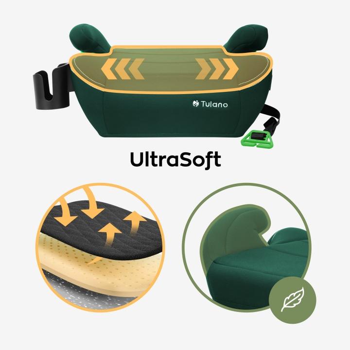 Productafbeelding Tulano Autositz Cabby 25 Green (ECE R129/i-Size standaard)