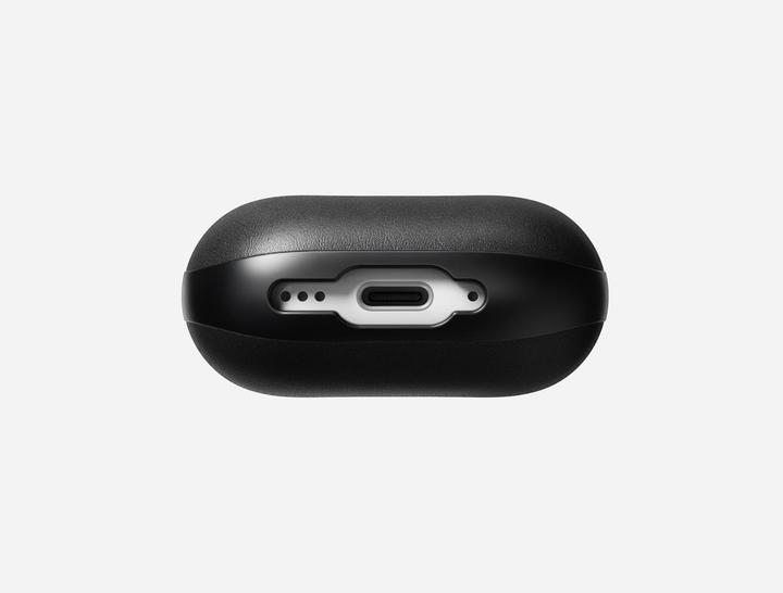 Produktbild Nomad Modern Leather Case Airpods 4 Black (Kopfhörer Tasche)