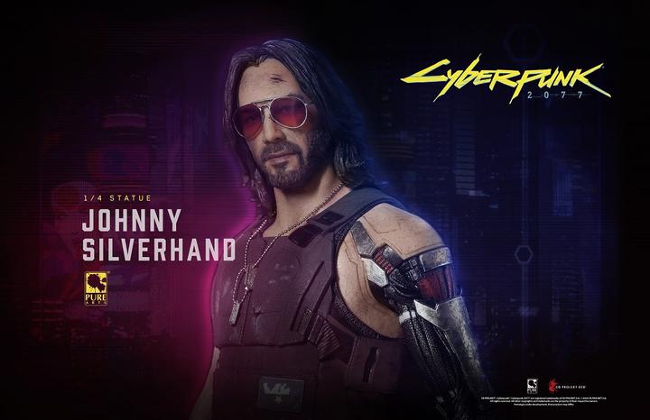 Actual product image Pure Arts Cyberpunk 2077 - Johnny Silverhand - Deluxe