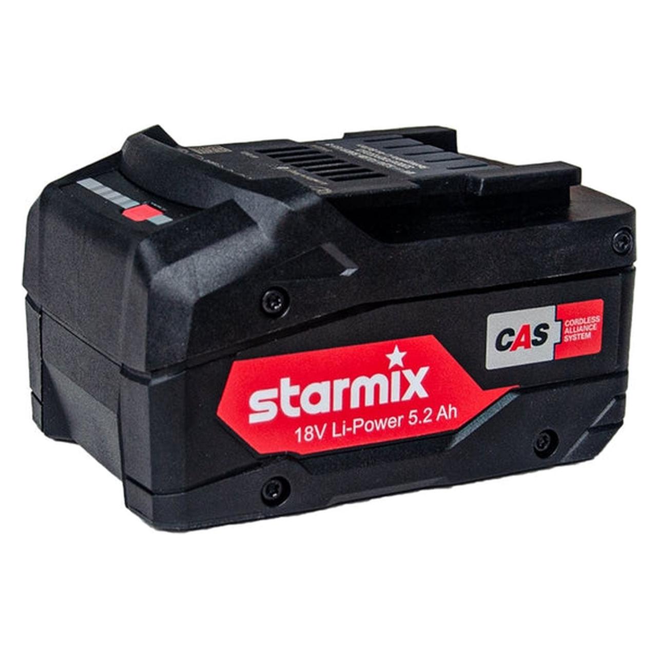 Starmix, Gereedschap Batterijen + Laders, Accupack 18V Voor Quadrix Stofzuiger 459745 (18 V)