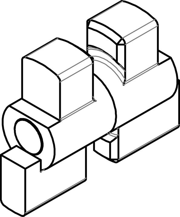 Actual product image Kaba Coupling Standard Modular (Profile cylinder)