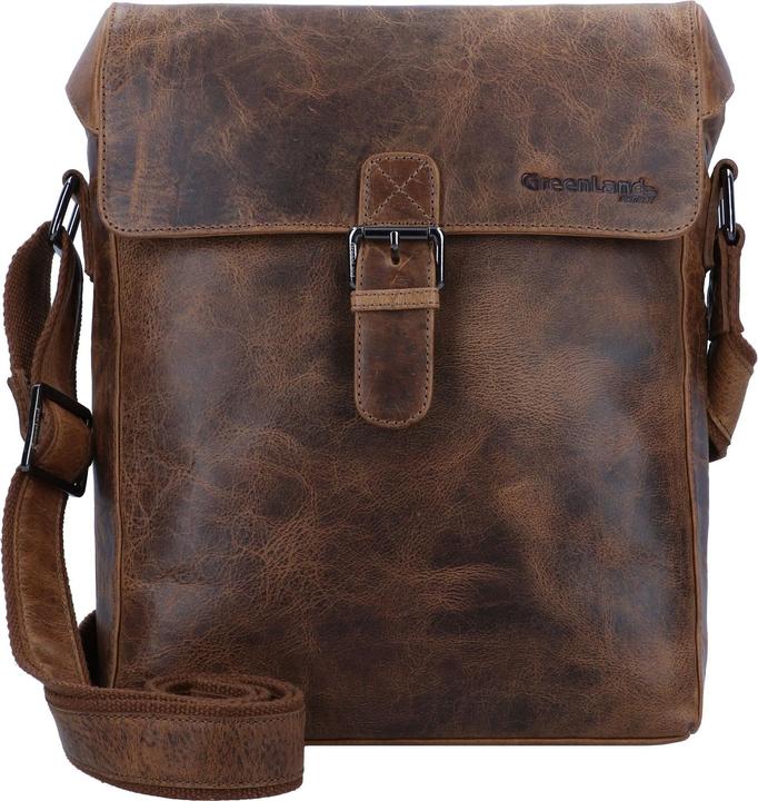 Immagine prodotto Greenland Nature Borsa a tracolla Montana in pelle 26 cm