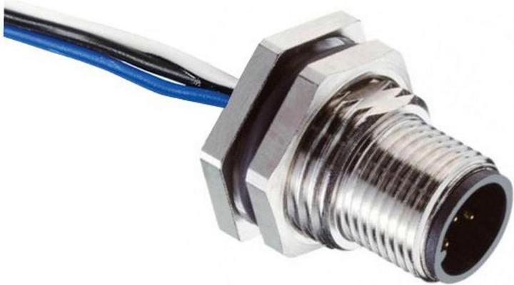 Produktbild RS PRO M12 Panel Mount Male, 5W, 200mm, M16x1.5