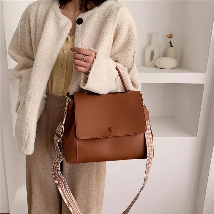 Produktbild Only-Bags.Store Lässige Big Bags Handtaschen aus einfarbigem Leder im Designer-Stil