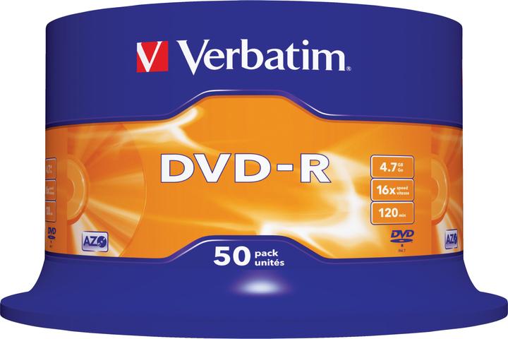 Produktbild Verbatim Dvd-R (50 x)