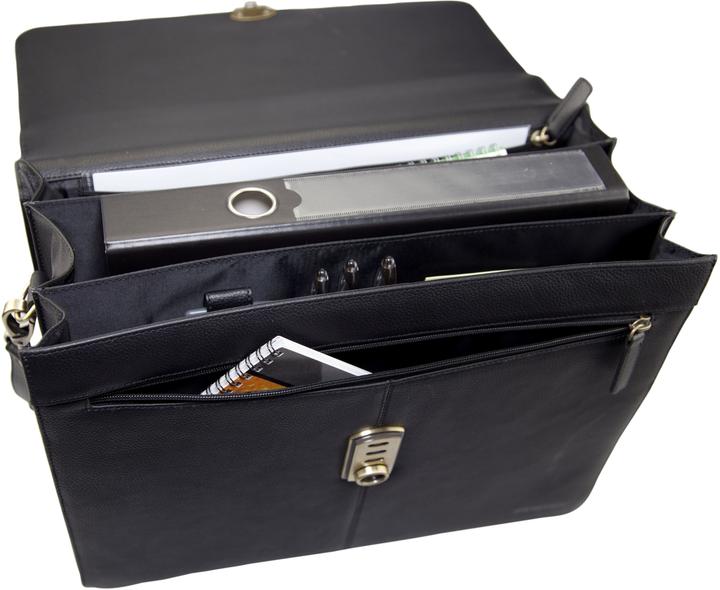 Produktbild Monolith Aktentasche Leder (15.60", Universal)