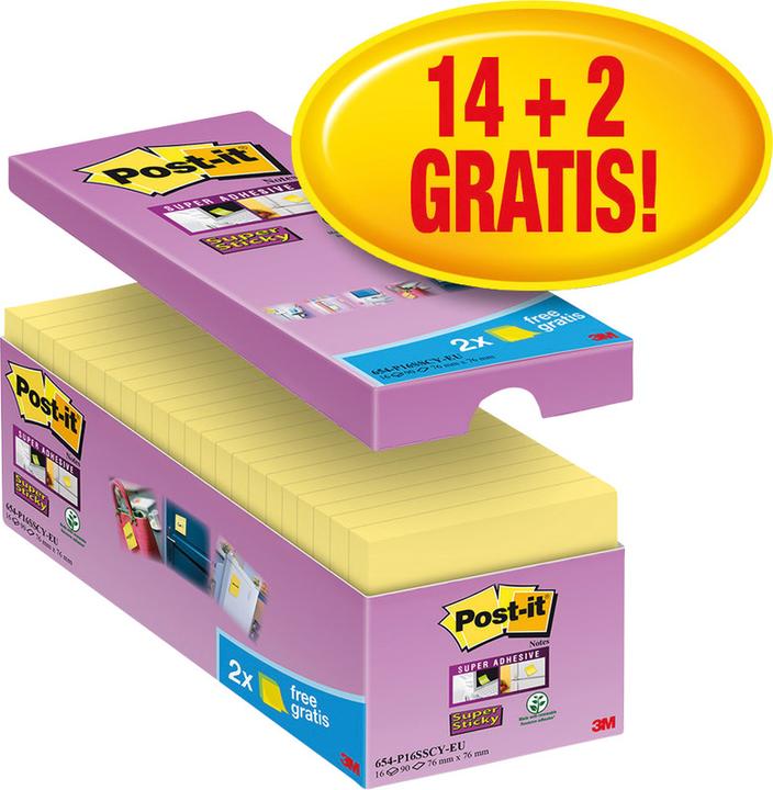 Immagine prodotto Post-it Super Sticky (76 x 76 mm)