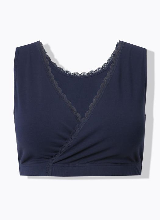 Produktbild Ulla Popken Bellieva-Still-Bustier, Spitzenkante, GOTS (Einzelpack, 54 B)