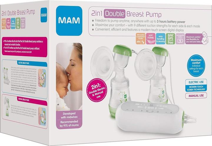 Produktbild MAM 2in1 Doppelmilchpumpe