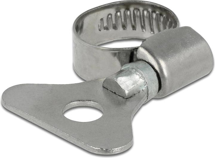 Immagine prodotto Delock Fascetta stringitubo con dado ad alette 10 (10 mm, 10 pz.)